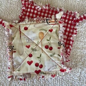 Handmade rag pot holders